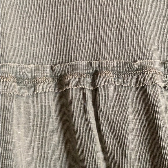 LAST 1 - NEW ribbed long sleeve peplum top - Picture 6 of 9